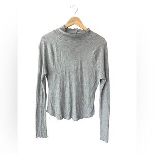 FREE PEOPLE Gray Top
